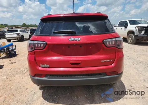 2018 Jeep Compass Sport from USA, damaged, VIN 3C4NJCABXJT181827